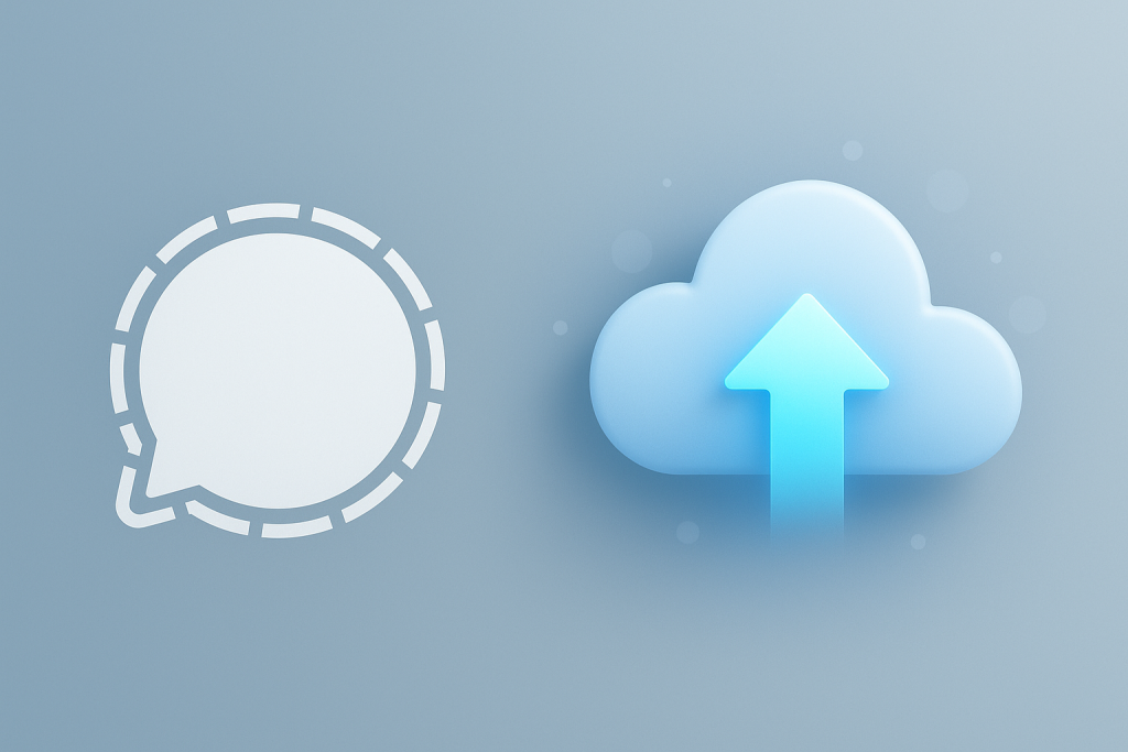 Signal: arrivano i backup criptati anche su iPhone