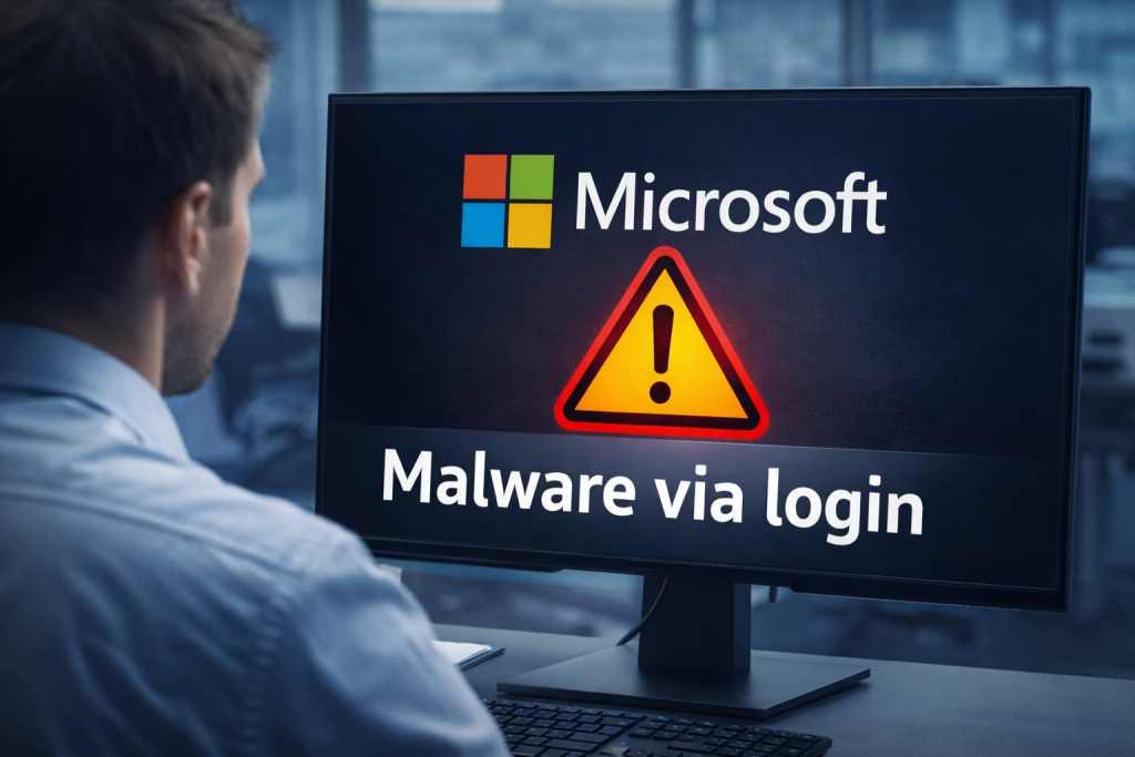 OAuth phishing: malware via login Microsoft
