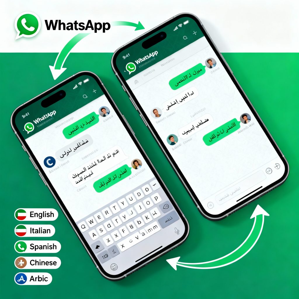 WhatsApp lancia la traduzione automatica dei messaggi su iOS e Android