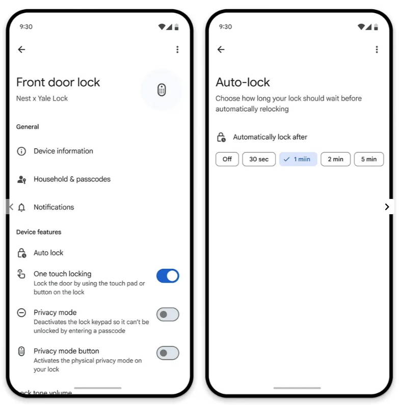 Nest x Yale Lock ora passa a Google Home