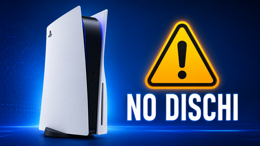 PS5: sulle confezioni compare l’avviso sui dischi