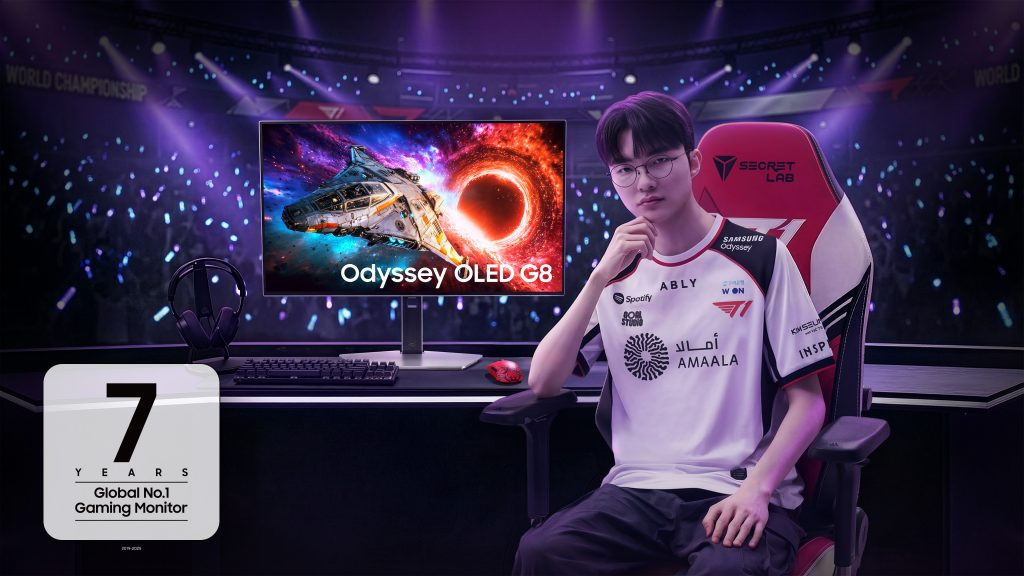 Samsung è numero uno nei monitor da gaming per il settimo anno