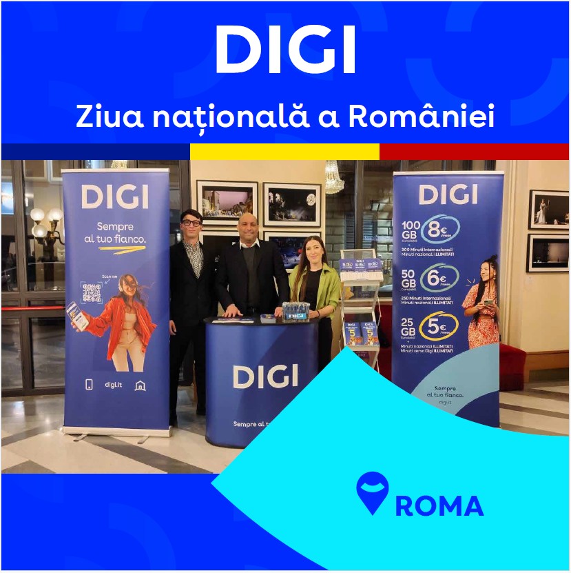 DIGI Italia rafforza il legame tra Italia e Romania