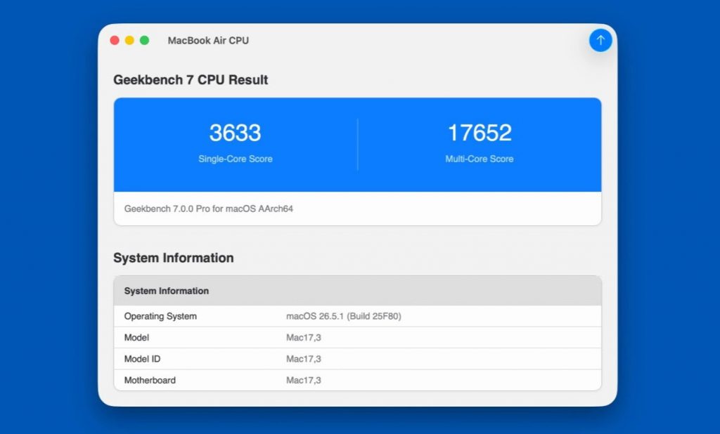 Geekbench 7 misura finalmente l’uso reale