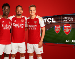 Arsenal e TCL rinnovano la partnership che unisce sport e tecnologia