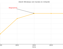 Windows resta fermo a 1.4 miliardi di dispositivi