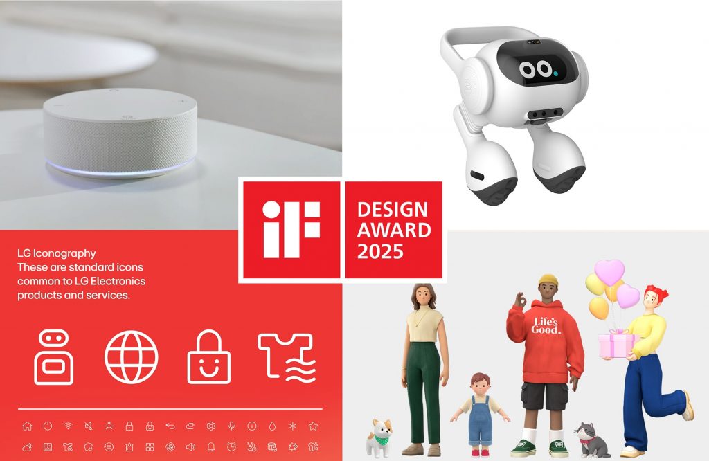 LG trionfa agli agli iF Design Award 2025