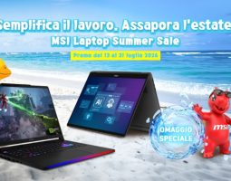 MSI Summer Sales celebra i 40 anni con bundle omaggio