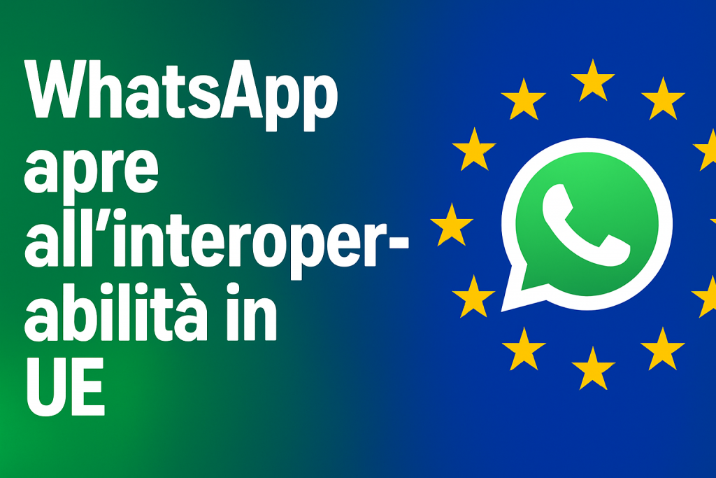 WhatsApp apre all’interoperabilità in UE