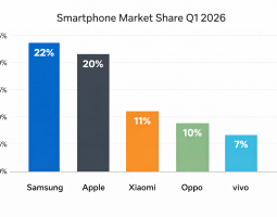 Samsung supera Apple nel mercato smartphone globale