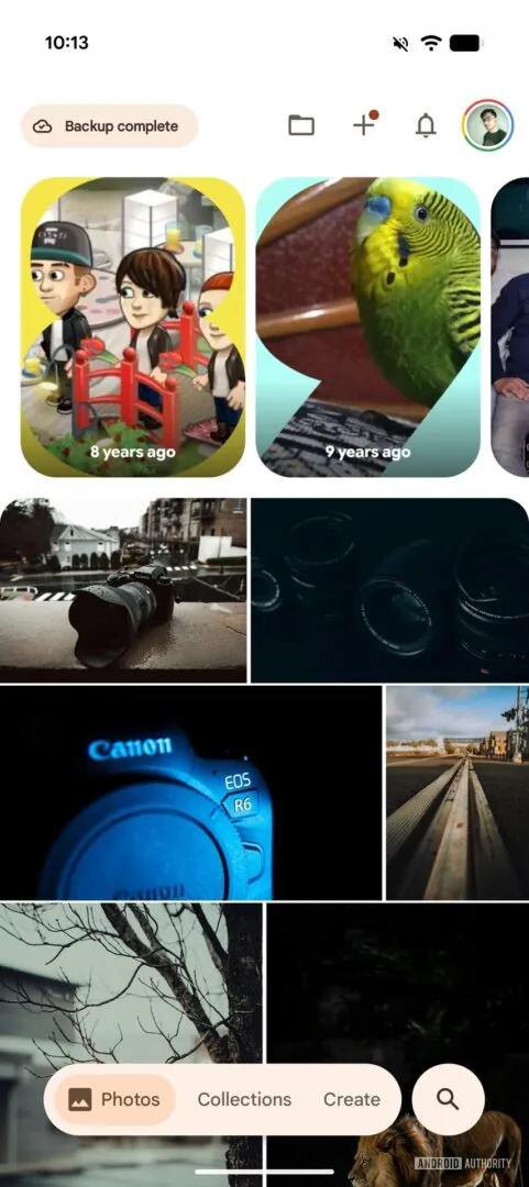 Google Foto nasconde etichette data: novità