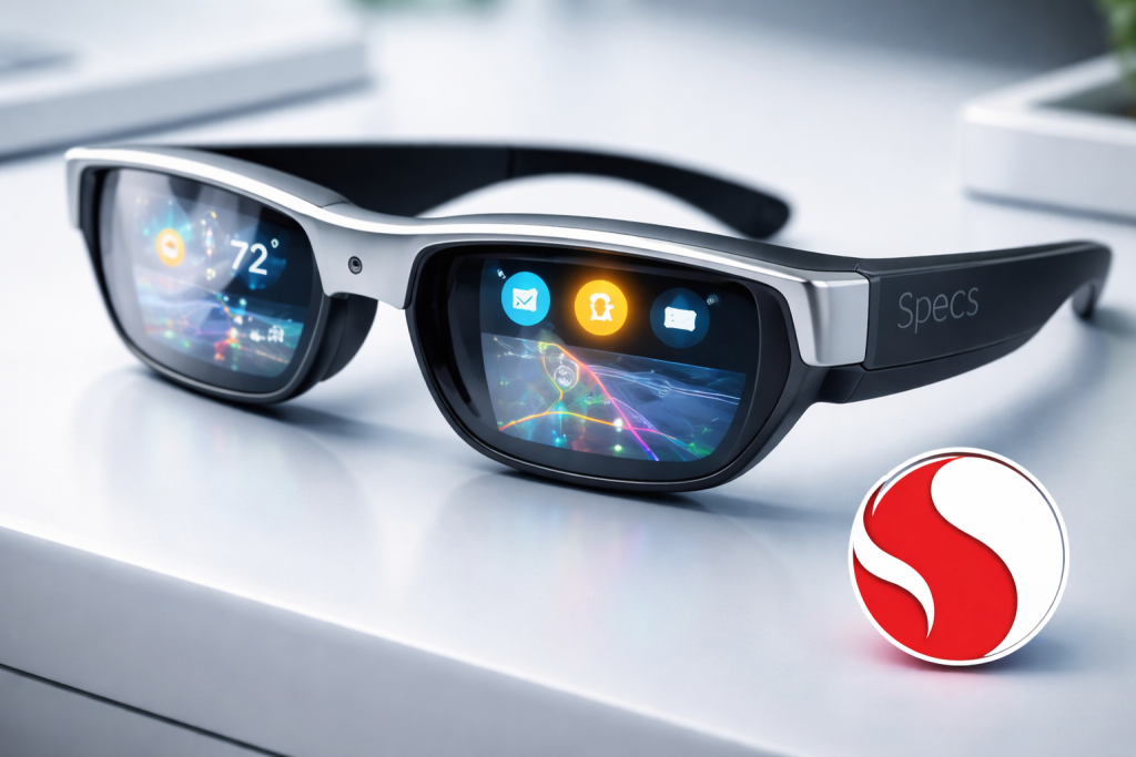Snap e Qualcomm preparano i nuovi Specs con Snapdragon XR