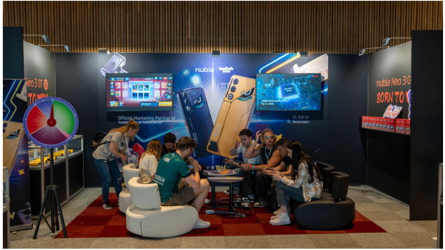 nubia conquista TwitchCon Europe 2025 con Neo 3 GT e AI gaming experience