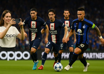 OPPO celebra la finale della UEFA Champions League 2025 con iniziative globali