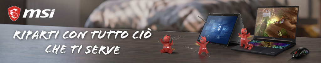 MSI Back to School: fino a 500 euro di sconto