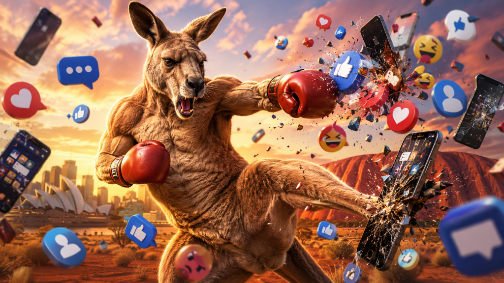Social vietati ai minori in Australia: multe raddoppiate
