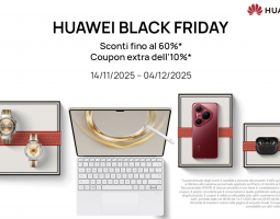 Huawei Black Friday 2025: sconti fino al 60%