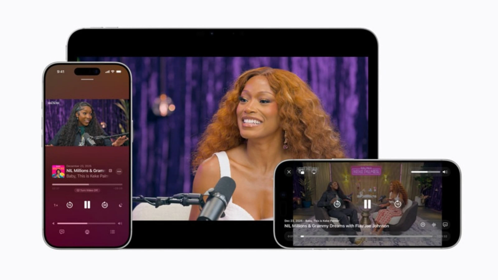 Apple Podcasts video: nuova esperienza in arrivo