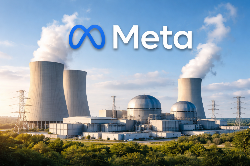 Meta energia nucleare: accordi da 6 GW