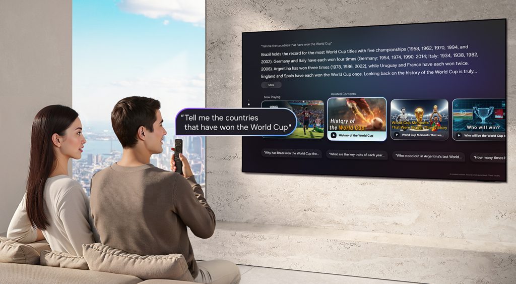 Samsung Vision AI Companion debutta a IFA 2025