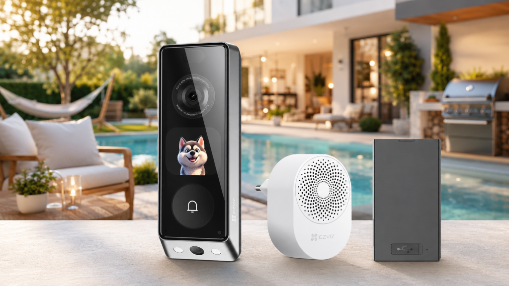 EZVIZ EP8 Ultra porta AI all’ingresso della tua casa