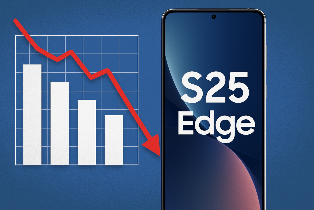 Galaxy S25 Edge vendite in picchiata e futuro incerto