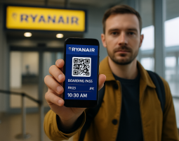Ryanair elimina le carte d’imbarco per l’app mobile