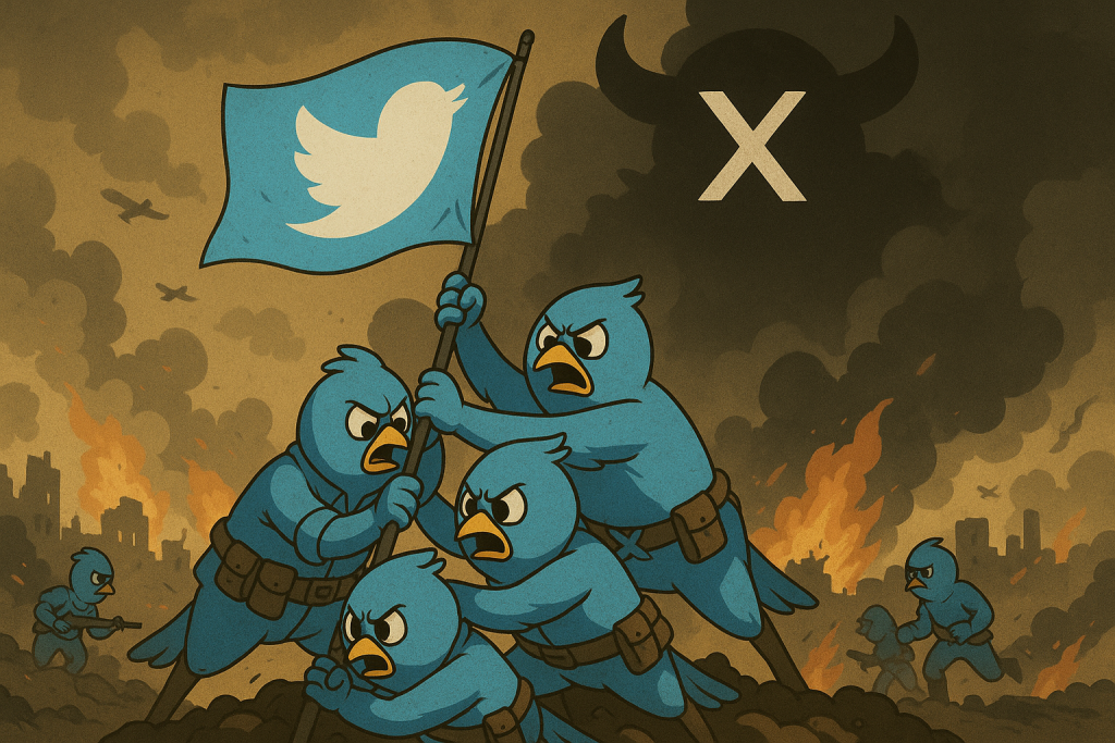 Operation Bluebird sfida X per riportare in vita Twitter