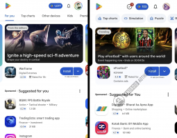 Play Store Giochi cambia: Google testa una nuova UI