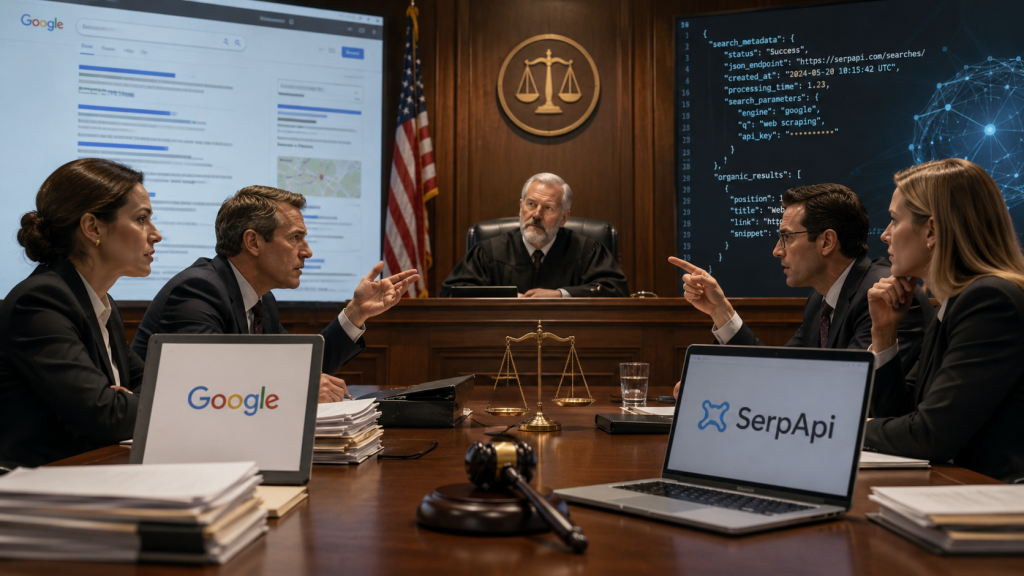 Google contro SerpApi: il tribunale boccia le accuse DMCA
