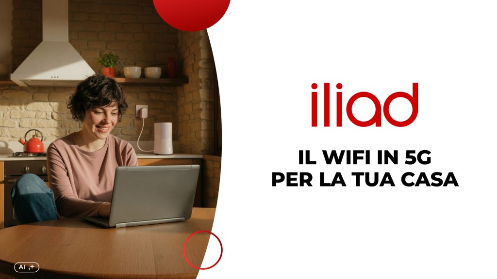 5G BOX CASA: iliad porta internet senza fibra
