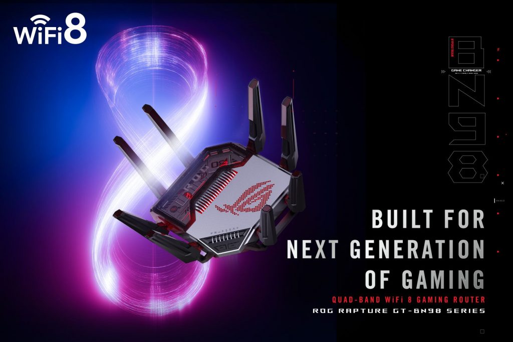 ASUS anticipa WiFi 8 con ROG Rapture GT-BN98