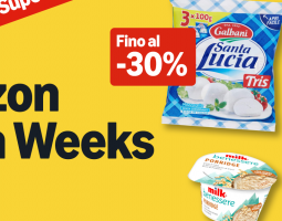 Amazon Fresh Weeks: un mese di offerte fino al 30% per il rientro di settembre