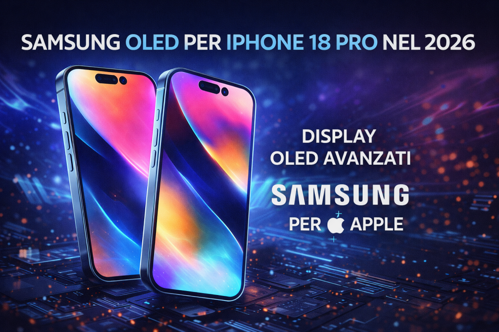 OLED “top” per iPhone 18 Pro : Samsung inizia a prepararli
