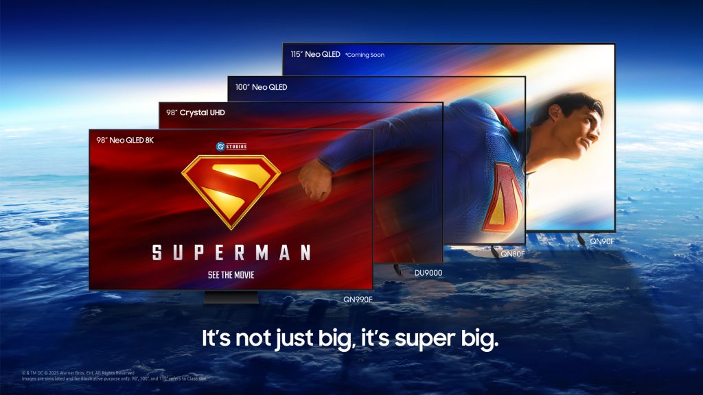 Samsung celebra Superman con una campagna globale