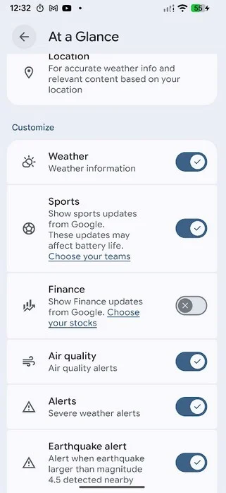 Nuove categorie At a Glance: ecco come attivarle
