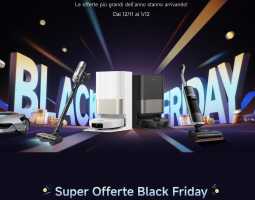 Dreame Black Friday 2025: sconti fino a 900 euro