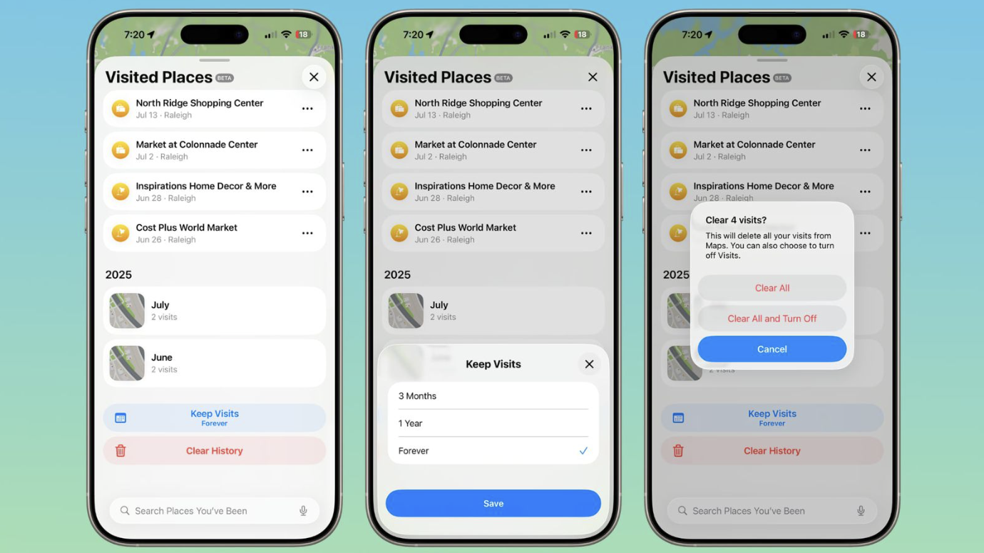Apple Maps in iOS 26: più intelligente, più personale