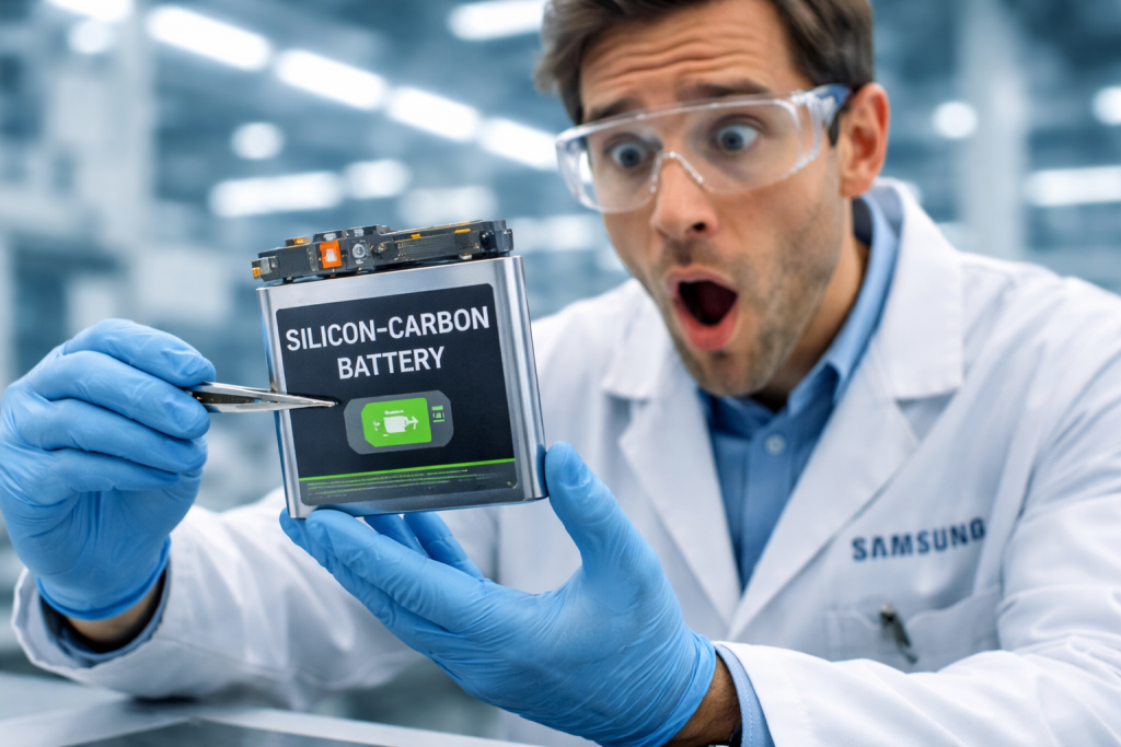 Samsung scopre le batterie in silicon-carbon