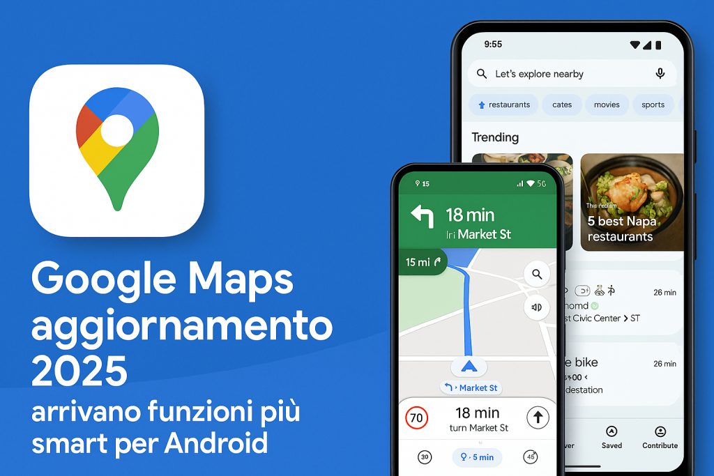 Google Maps aggiornamento 2025