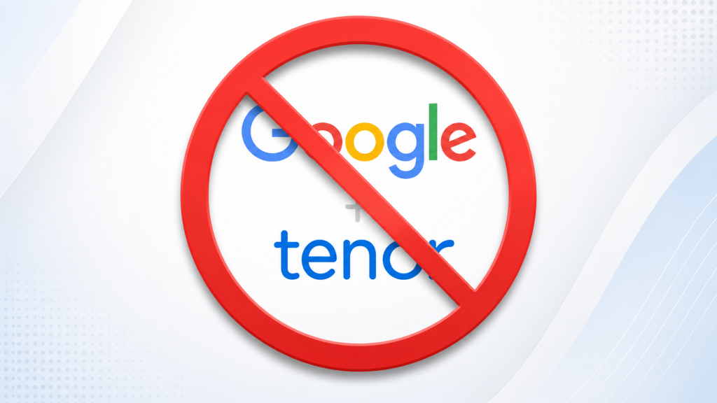 Tenor API chiude: Google cambia le GIF in molte app