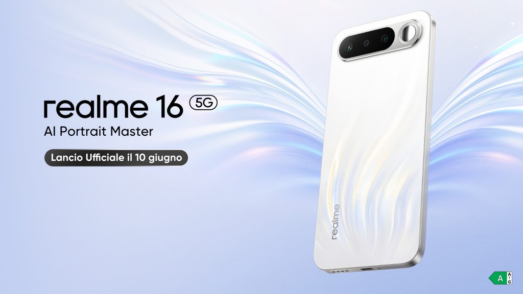 realme 16 5G: autonomia e design Air