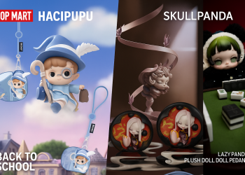 POP MART porta magia e creatività nel Back To School con HACIPUPU e SKULLPANDA