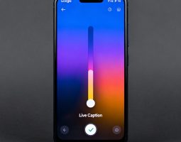 Live Caption torna sotto il volume slider su Pixel