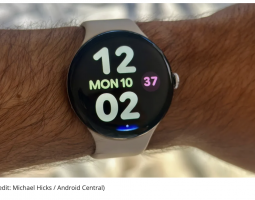 Bug Wear OS 6: watch face con effetto ghosting