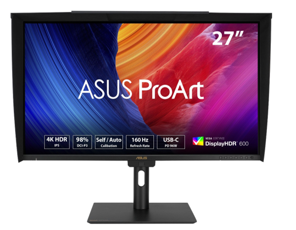 ASUS ProArt PA27UCGE: arriva in Italia il monitor 4K HDR pensato per i creativi