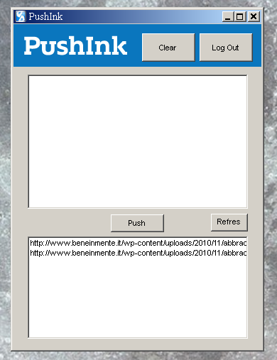 Pushink desktop