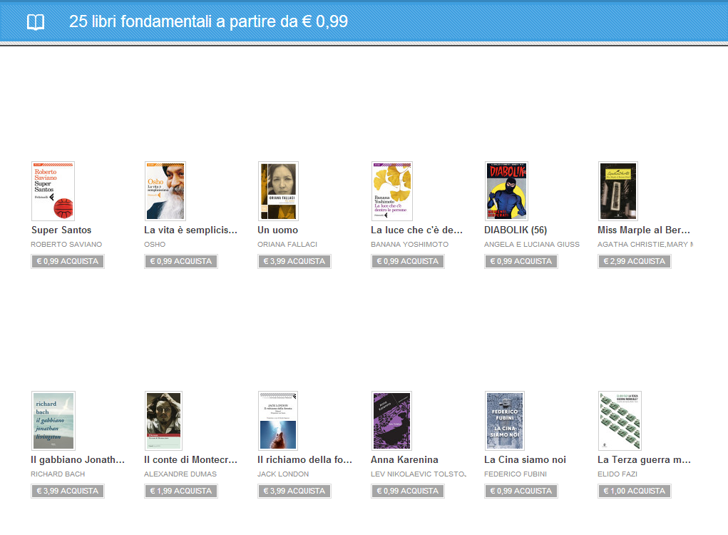 Libri a 0.99