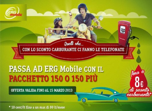 ERG Mobile - Pacchetti 150 e 150 Più