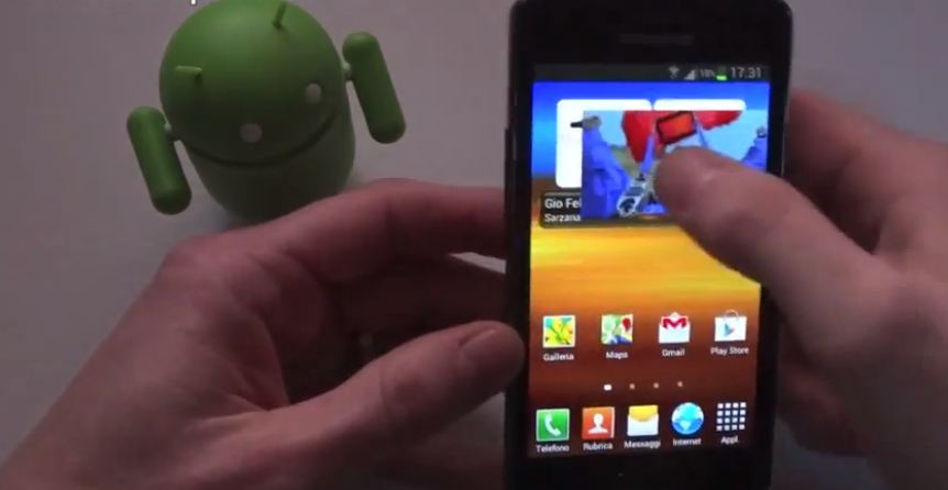 Panoramica delle novità di Android 4.1.2 su Samsung Galaxy S II